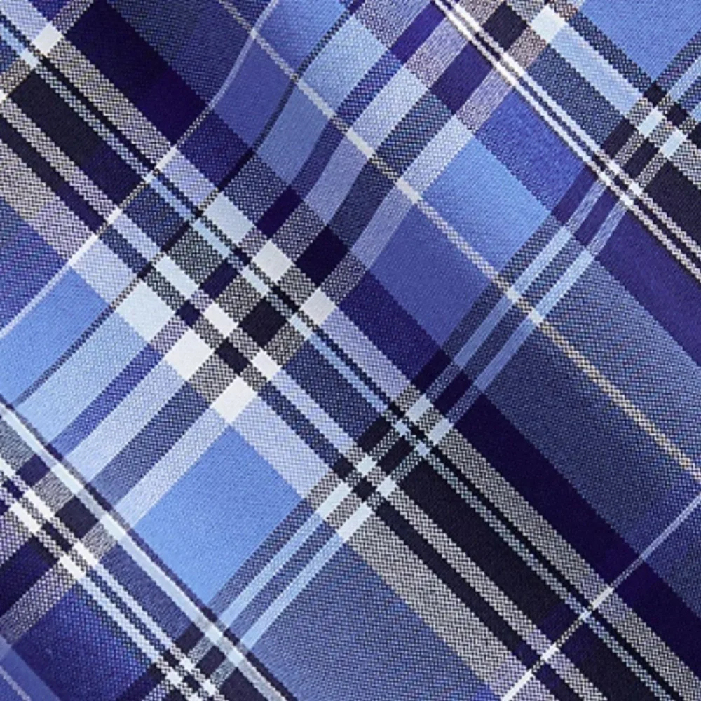 Polo by Ralph Lauren Men's Navy and White Checkered Shirt- NWT- medium